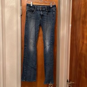 American Eagle size 4 kick boot stretch jeans